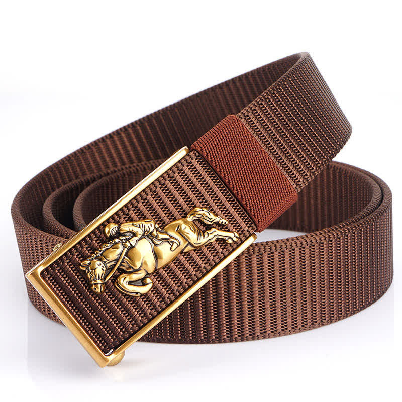 Men's Horseback Riding Nylon Belt - Image 13