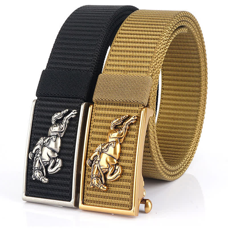 Men's Horseback Riding Nylon Belt - Image 2