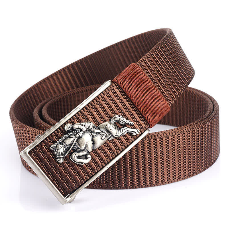 Men's Horseback Riding Nylon Belt - Image 20