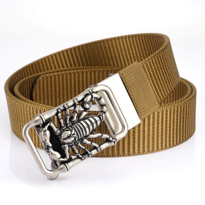 Men's King Scorpion Simple Nylon Belt - Image 19