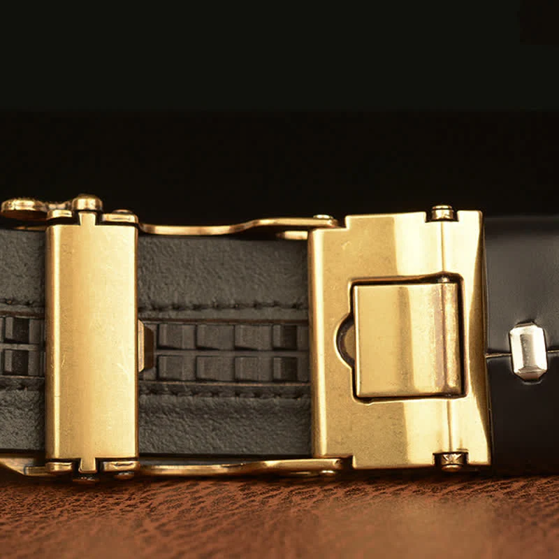 Men's Landscape Animal Eagle Leather Belt - Image 7