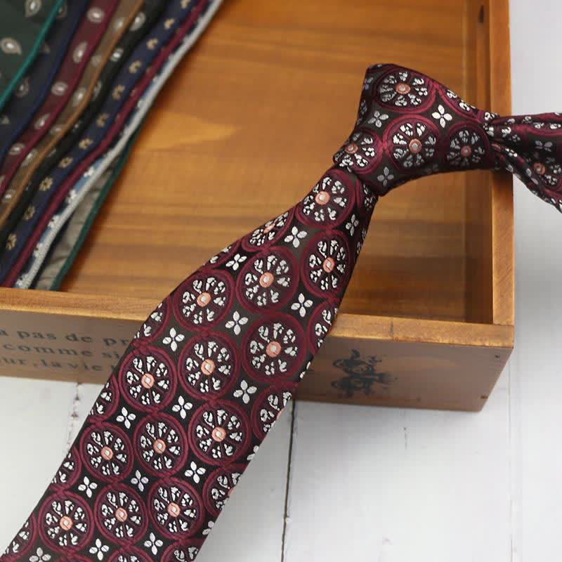Men's Lemon Cashew Nut Classic Suits Necktie - Image 10