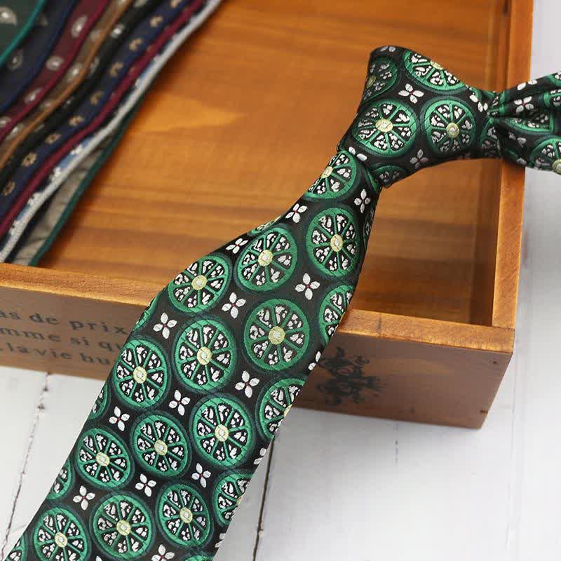 Men's Lemon Cashew Nut Classic Suits Necktie - Image 6