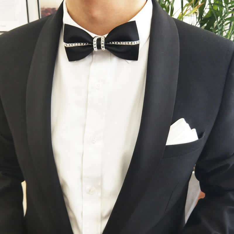 Men's Luxurious Formal Ceremony Bow Tie - Image 3