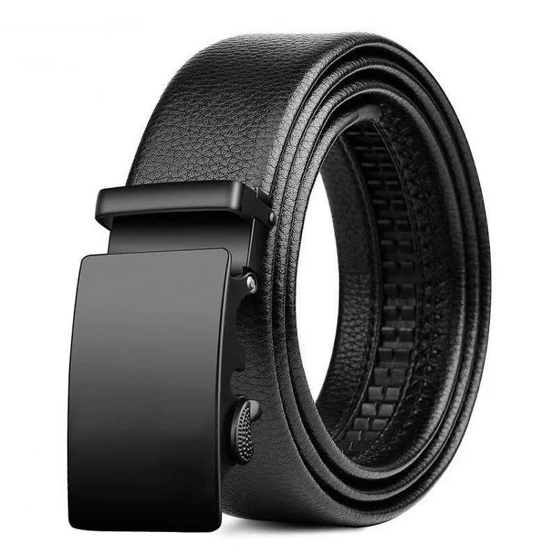Men's Luxury Automatic Buckle Leather Belt - Image 3