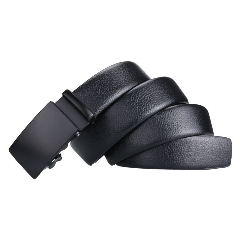 Men's Luxury Automatic Buckle Leather Belt - Image 4
