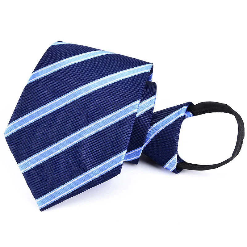 Men's Luxury Blue Sandstone Tie Clip Cufflinks Necktie Set - Image 9