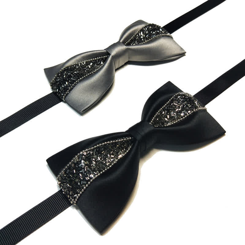 Men's Luxury Fancy Metal Bow Tie - Image 5