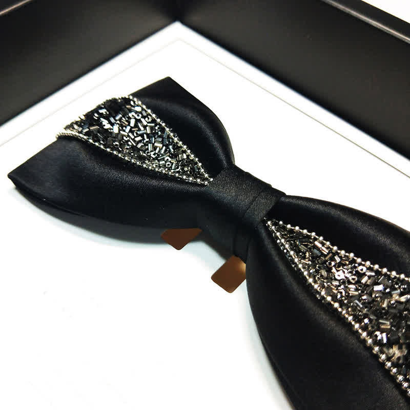 Men's Luxury Fancy Metal Bow Tie - Image 7