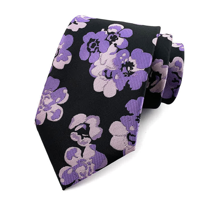 Men's Luxury Modern Floral Necktie - Image 2
