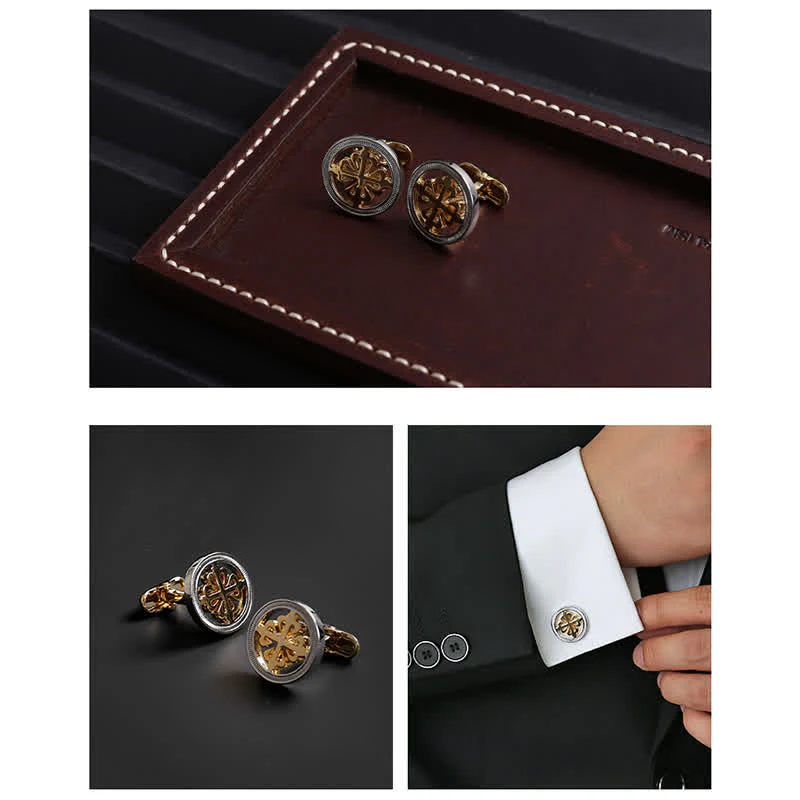 Men's Luxury Simple Gentleman Shirt Cufflinks - Image 4