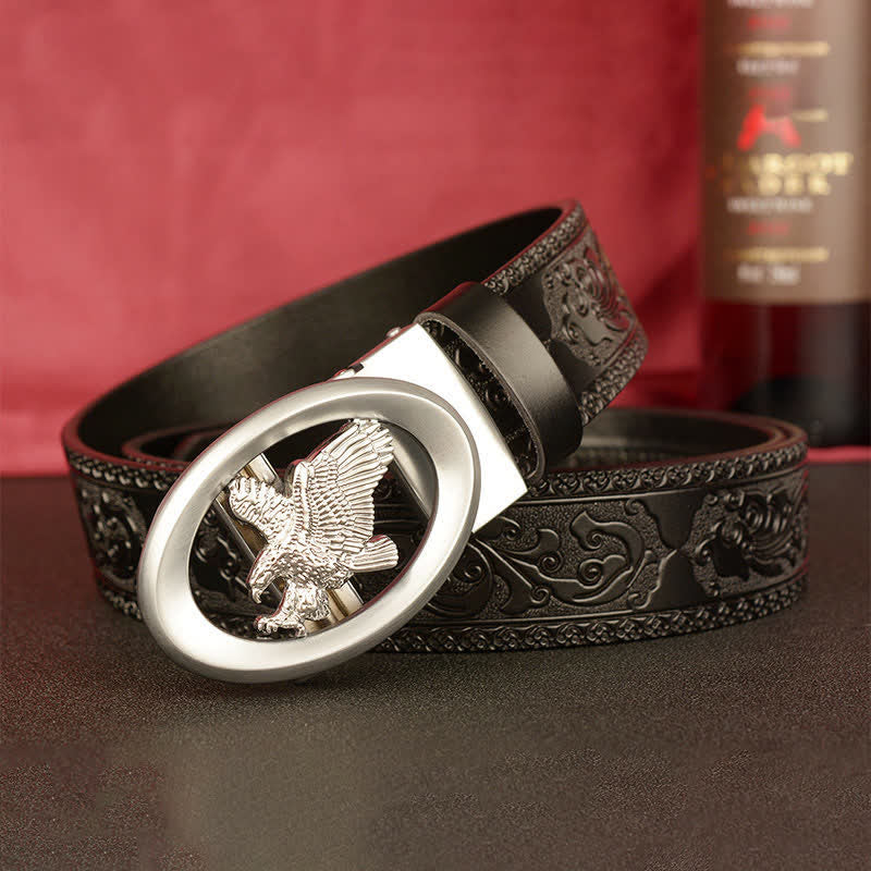 Men's Majesty Soaring Tercel Leather Belt - Image 15