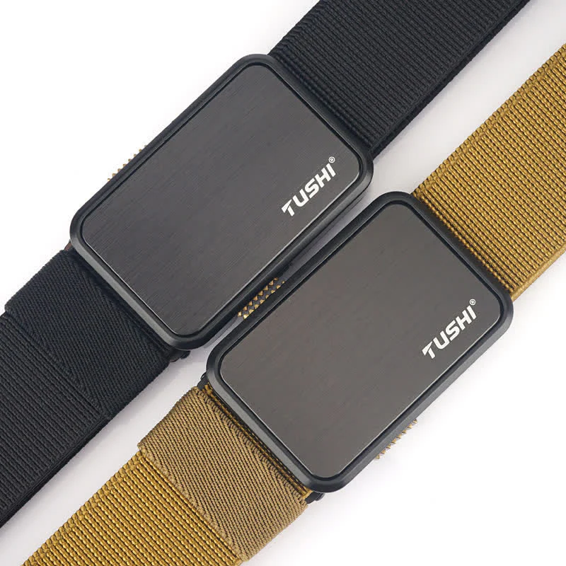 Men's Military Work Quick Release Buckle Tactical Belt - Image 7