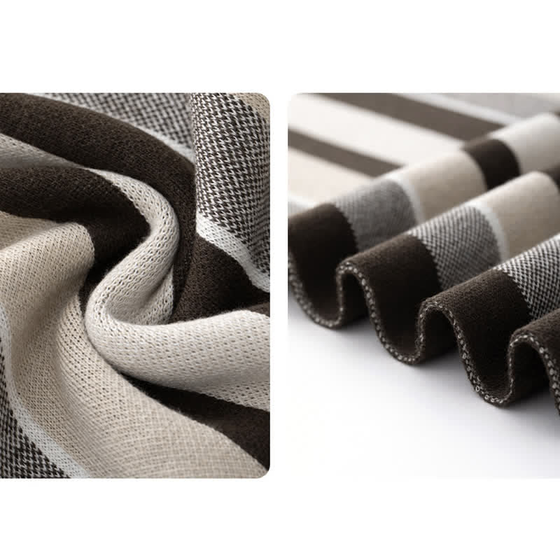 Men's Modern Professional Striped Business Scarf - Image 2