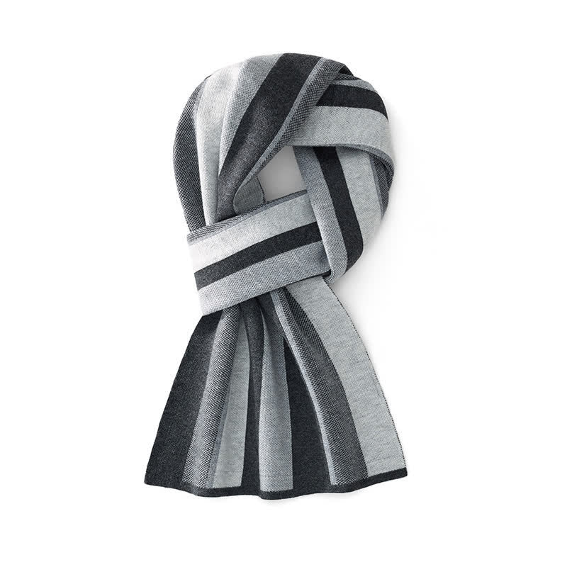 Men's Modern Professional Striped Business Scarf - Image 6