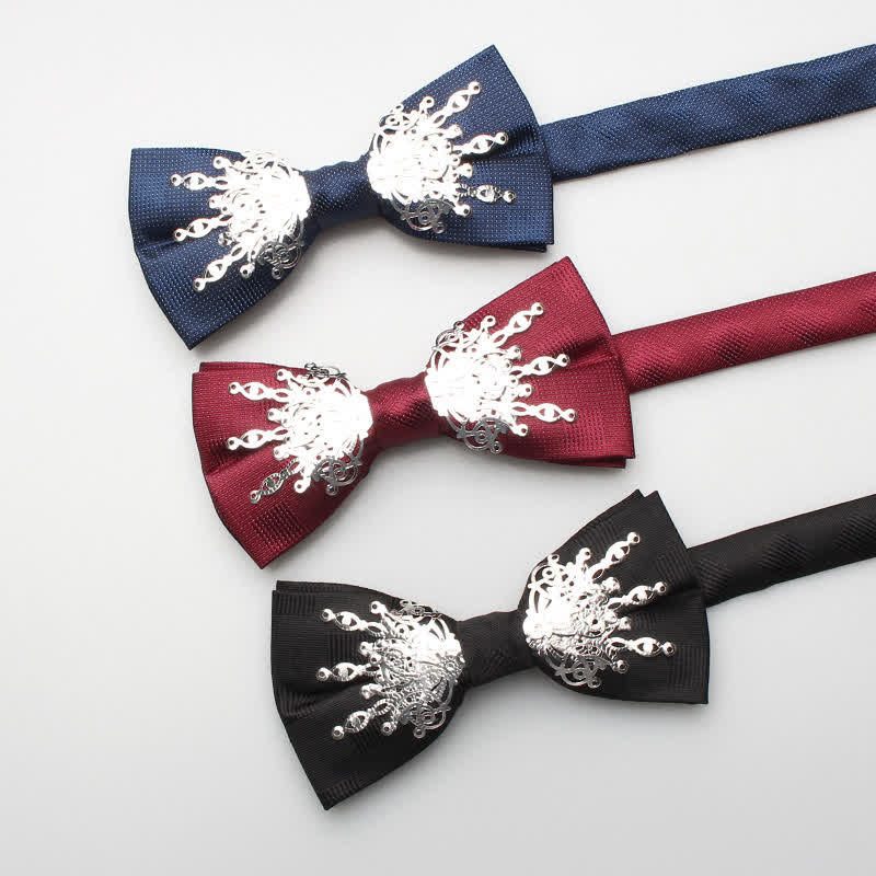 Men's Mosaic Bling Sunburst Bow Tie - Image 3