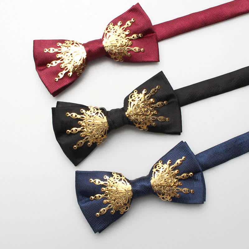 Men's Mosaic Bling Sunburst Bow Tie - Image 6