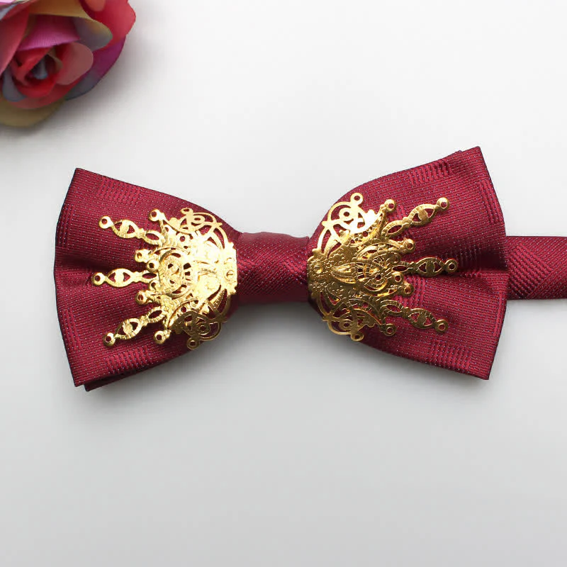 Men's Mosaic Bling Sunburst Bow Tie - Image 9