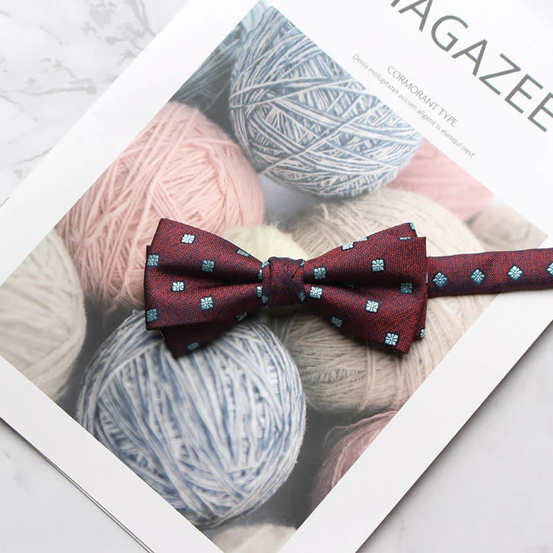 Men's Multi Styles Floral Printed Prom Bow Tie - Image 2