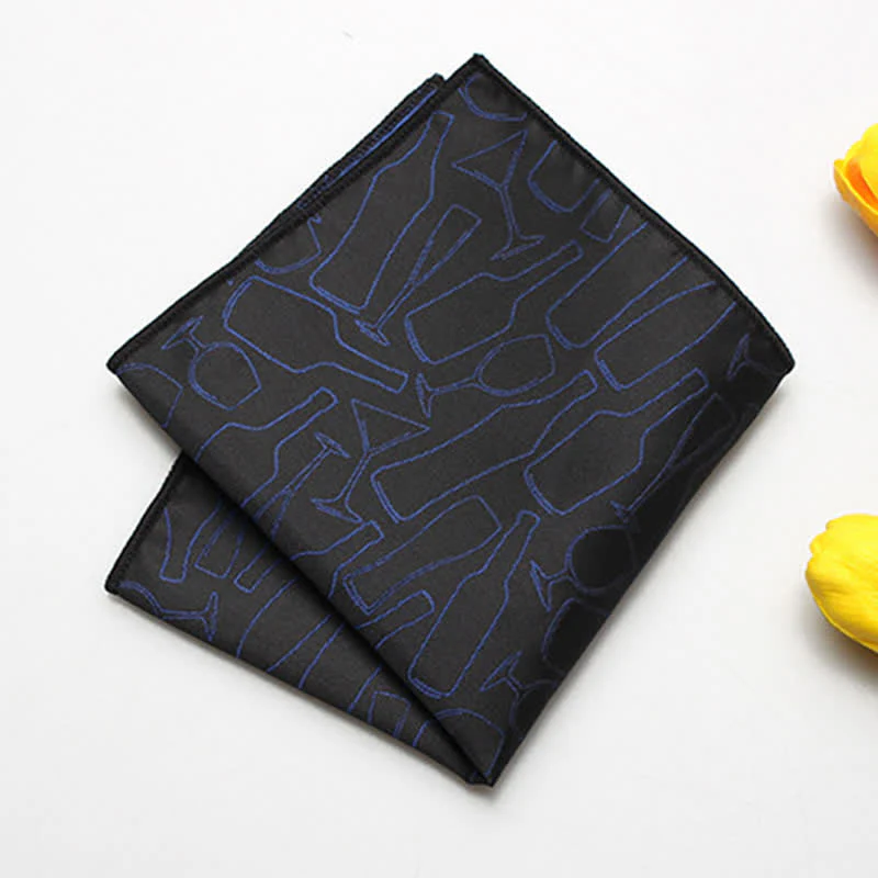Men's Multiple Style Gentleman Suit Pocket Square - Image 13