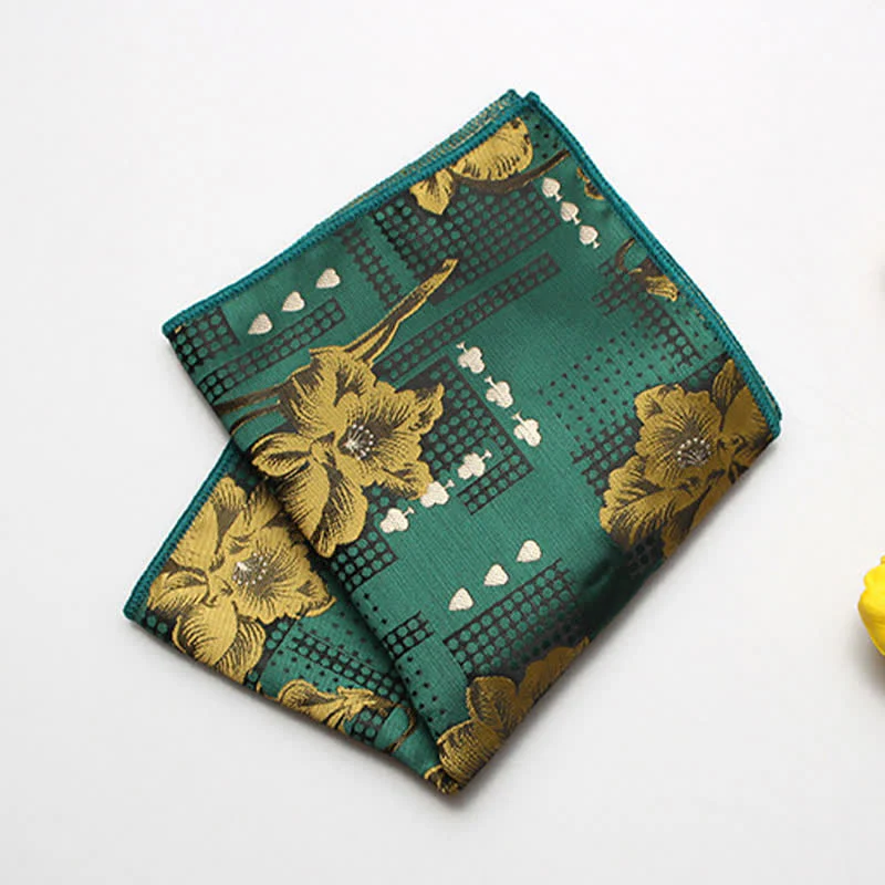Men's Multiple Style Gentleman Suit Pocket Square - Image 3