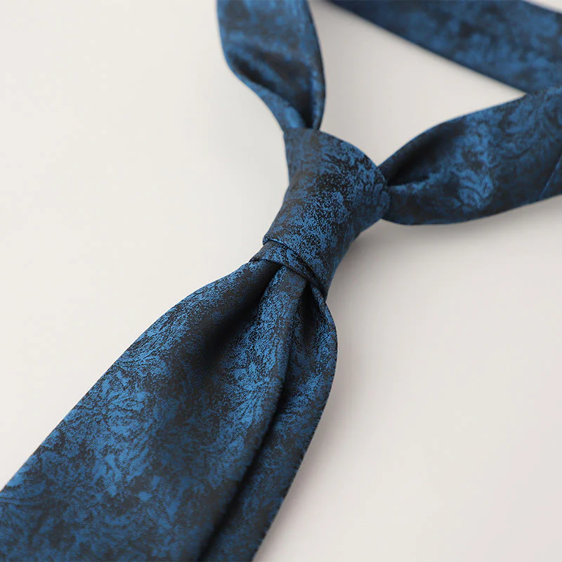 Men's Ornate Patterned Silk-Like Fabric Neckties - Image 16