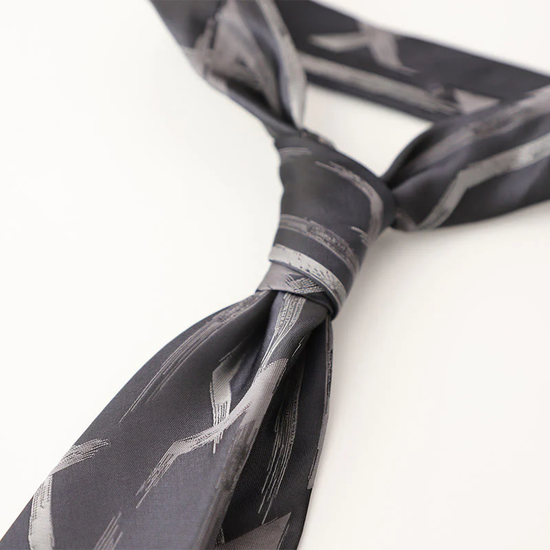 Men's Ornate Patterned Silk-Like Fabric Neckties - Image 19