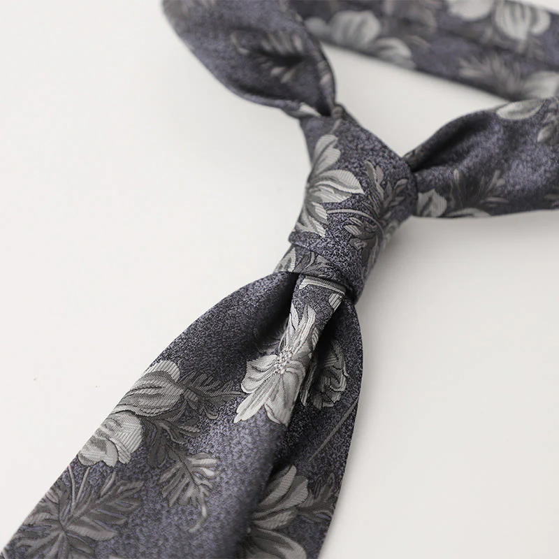 Men's Ornate Patterned Silk-Like Fabric Neckties - Image 6