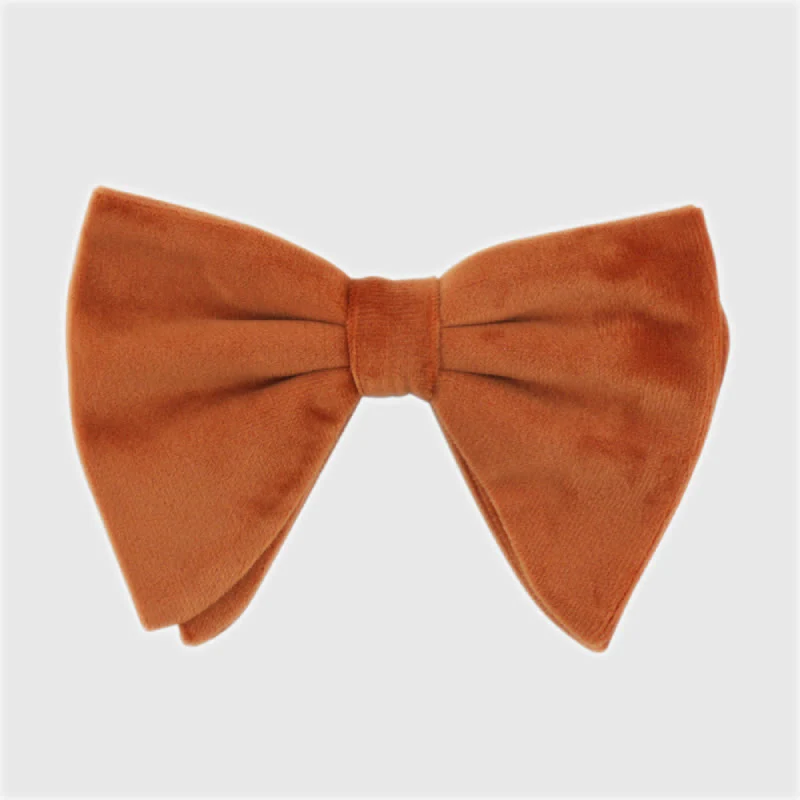 Men's Gentleman Oversize Droopy Velvet Bow Tie - Image 17