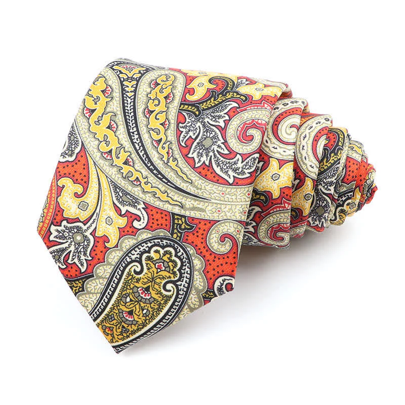 Men's Paisley Necktie - Image 7