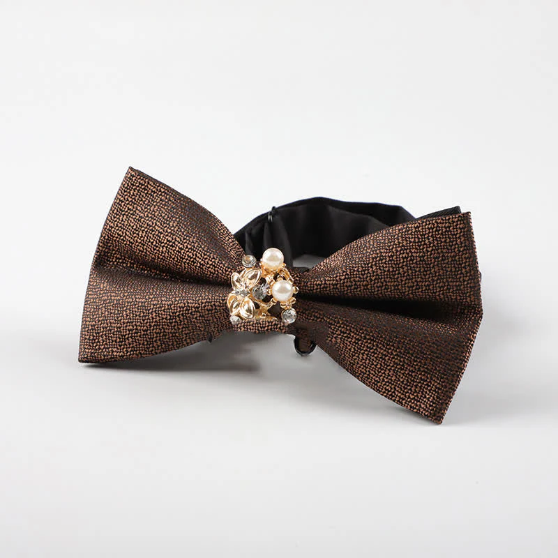 Men's Pearl Formal Tuxedo Bow Tie - Image 10