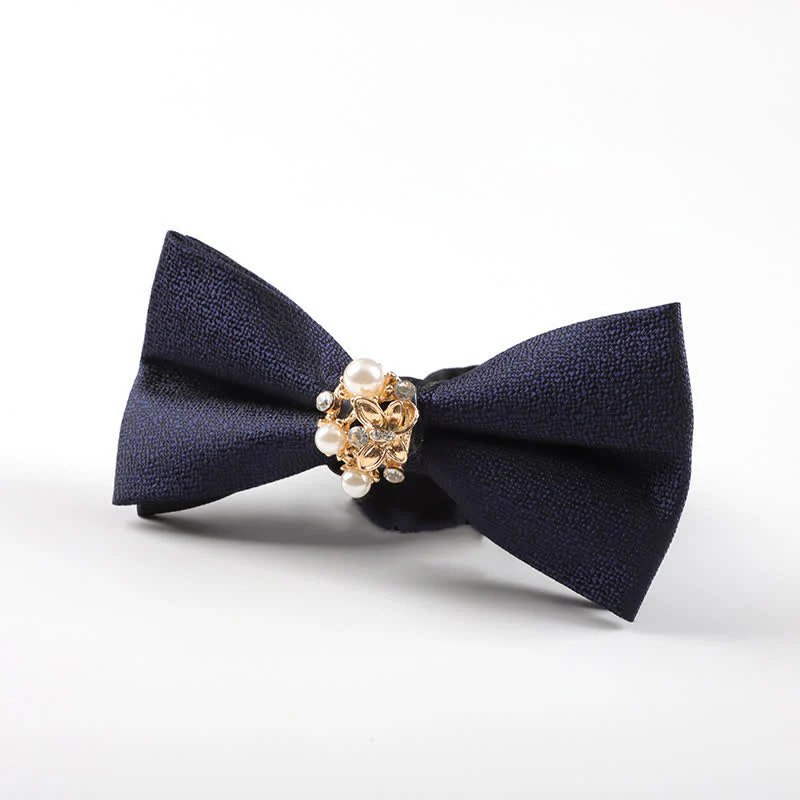 Men's Pearl Formal Tuxedo Bow Tie - Image 16