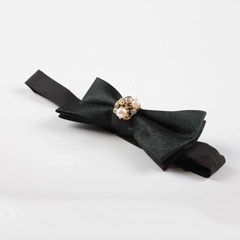 Men's Pearl Formal Tuxedo Bow Tie - Image 19