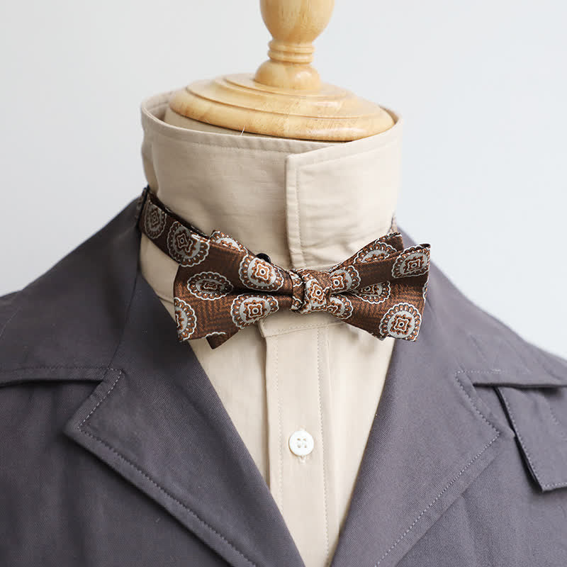 Men's Personality Lord Double Layers Bow Tie - Image 2