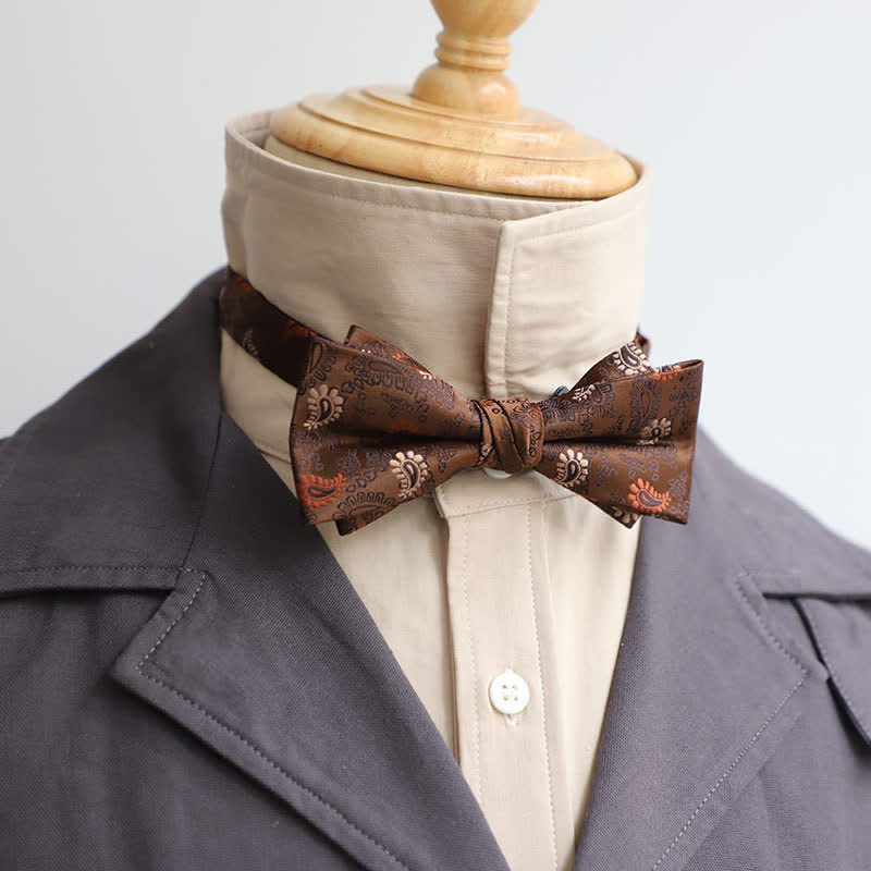 Men's Personality Lord Double Layers Bow Tie - Image 3