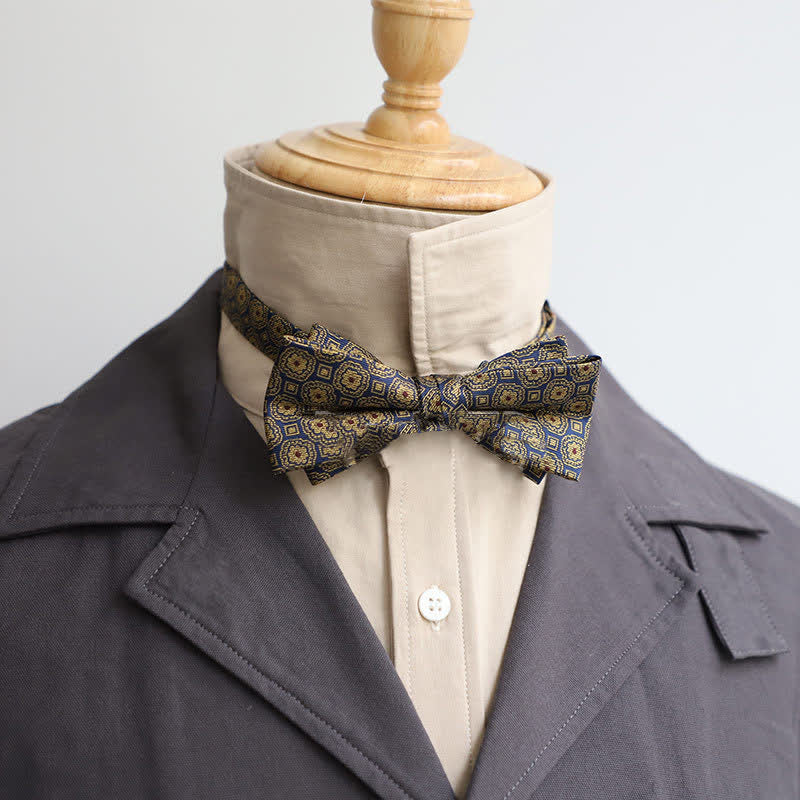 Men's Personality Lord Double Layers Bow Tie - Image 6
