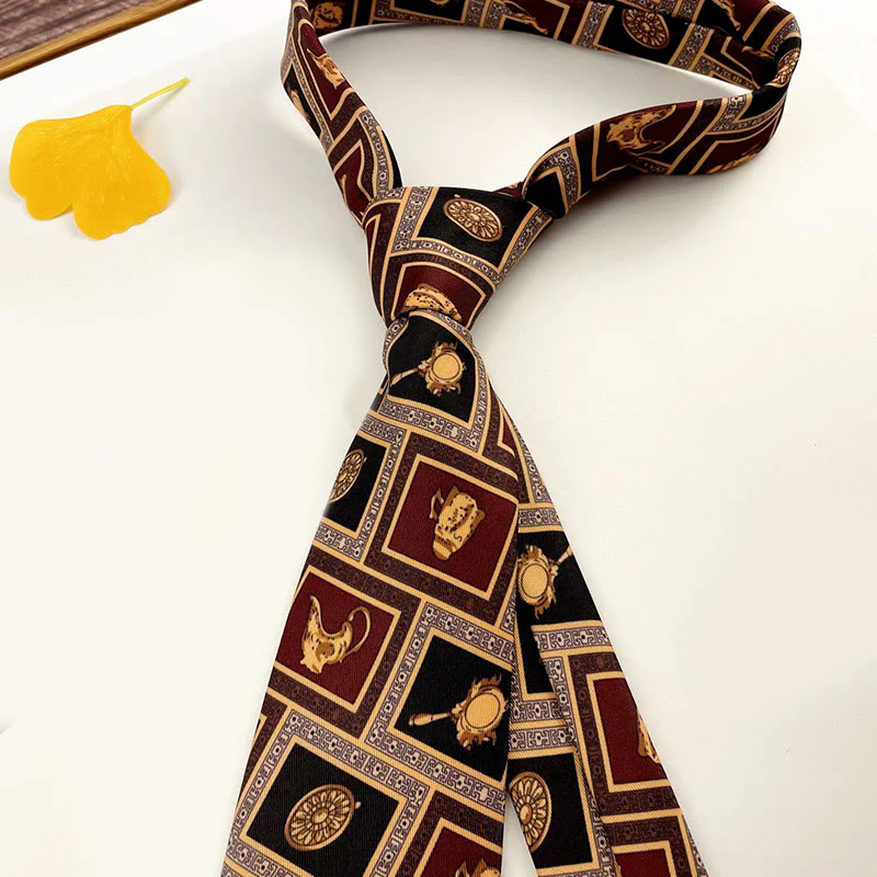 Men's Personalized Retro Patterned Hand Tie Multi Style Necktie