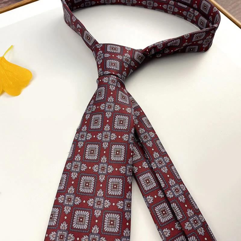 Men's Personalized Retro Patterned Hand Tie Multi Style Necktie - Image 16