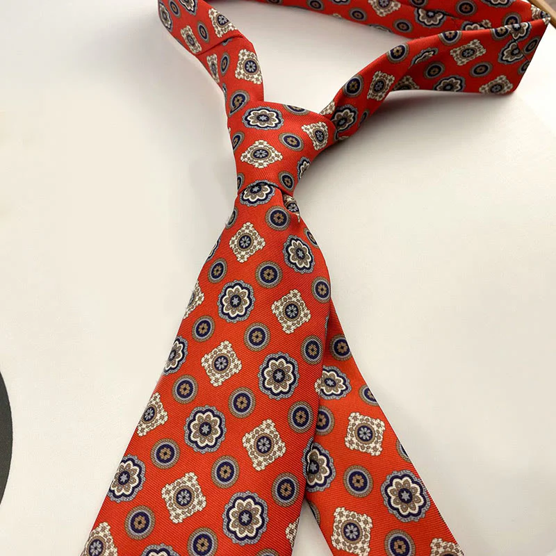 Men's Personalized Retro Patterned Hand Tie Multi Style Necktie - Image 18