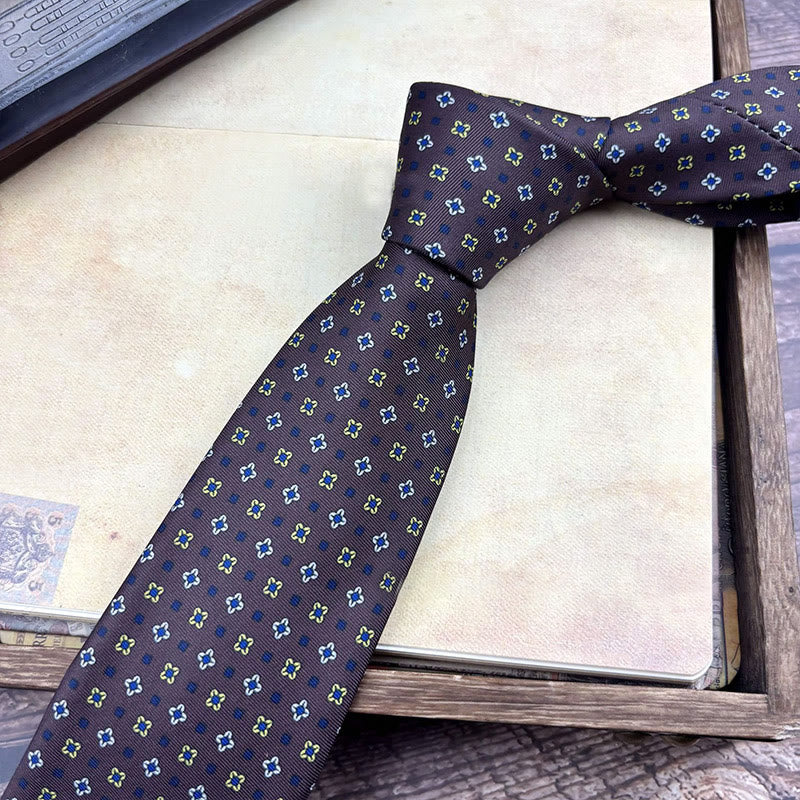 Men's Personalized Retro Patterned Hand Tie Multi Style Necktie - Image 29