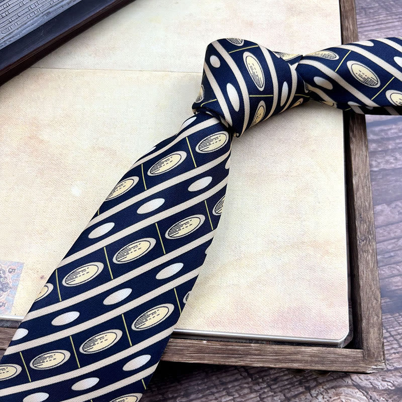 Men's Personalized Retro Patterned Hand Tie Multi Style Necktie - Image 30