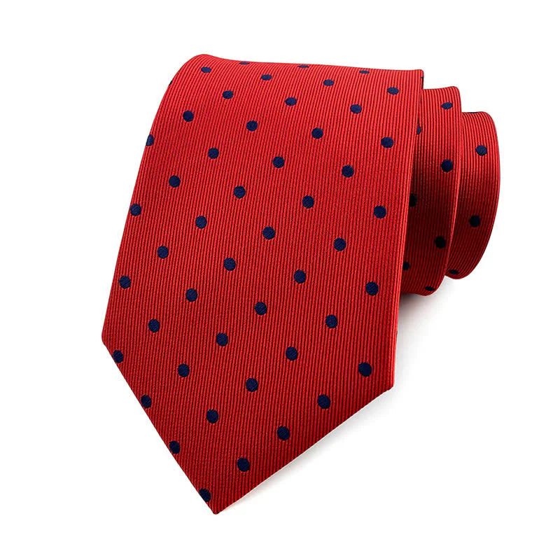 Men's Polka Dots Necktie - Image 10