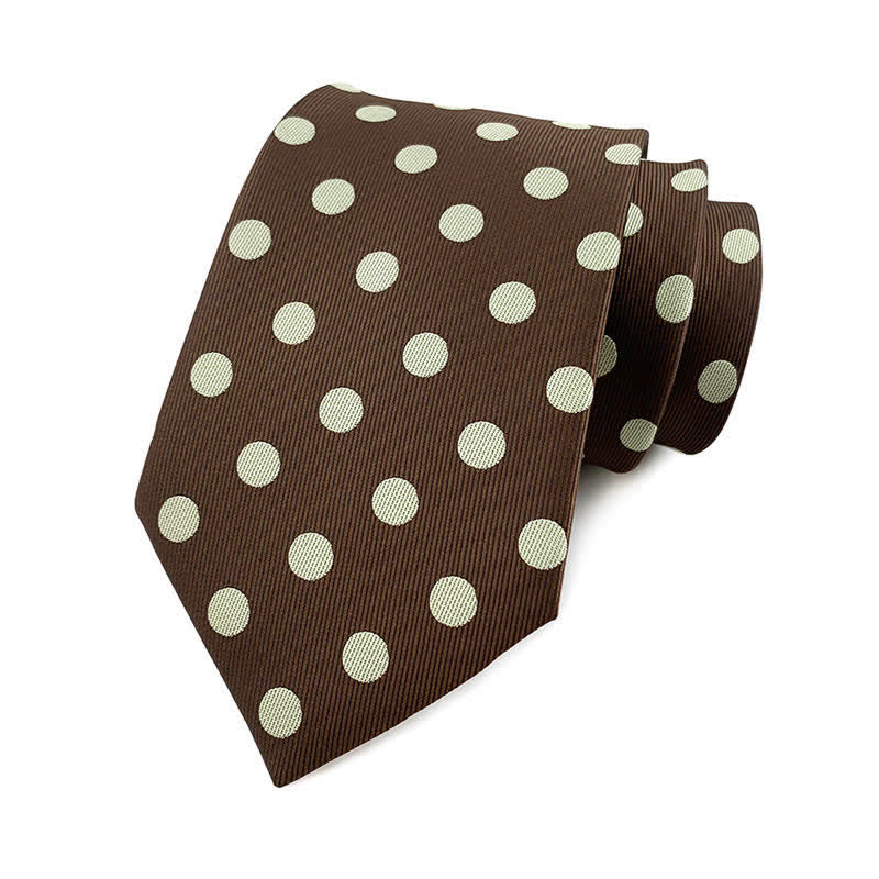 Men's Polka Dots Necktie - Image 24