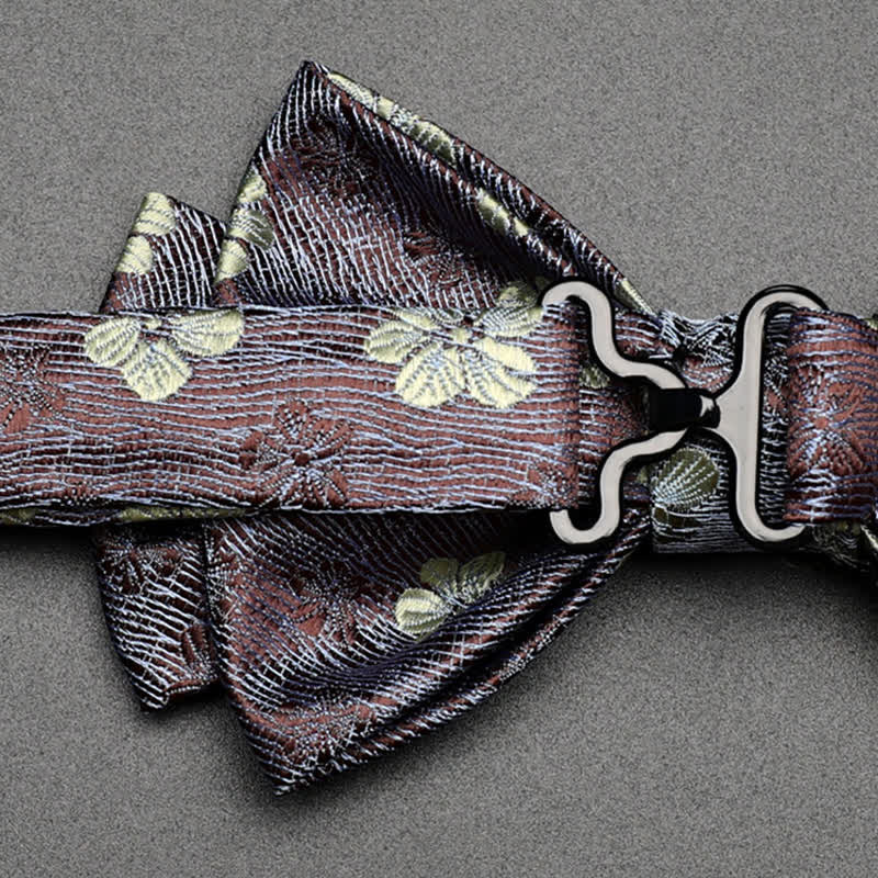 Men's Little Daisy Luxury Floral Bow Tie - Image 5