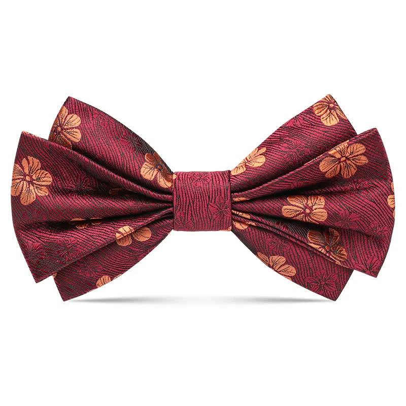 Men's Little Daisy Luxury Floral Bow Tie - Image 9
