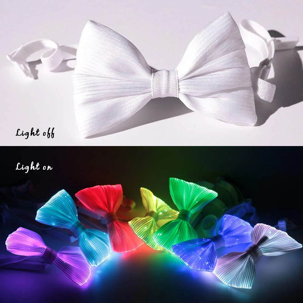 Men's Rechargeable Magical LED Bow Tie - Image 9