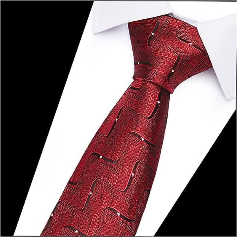 Men's Distant Galaxy Zipper Necktie - Image 2