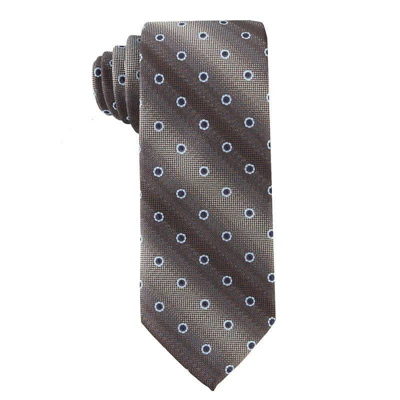 Men's Retro Brown Series Necktie - Image 7