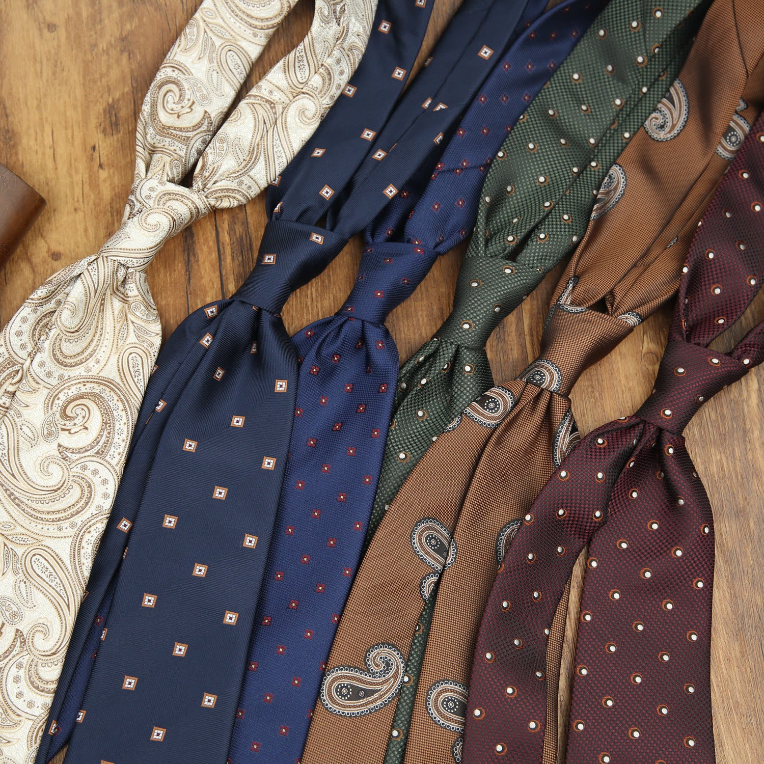 Men's Retro Elegant Cashew Patterned Formal Necktie