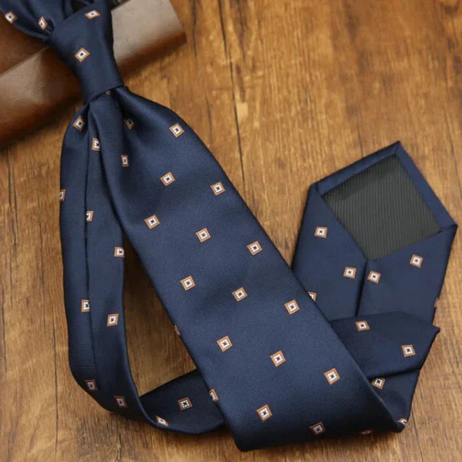 Men's Retro Elegant Cashew Patterned Formal Necktie - Image 5
